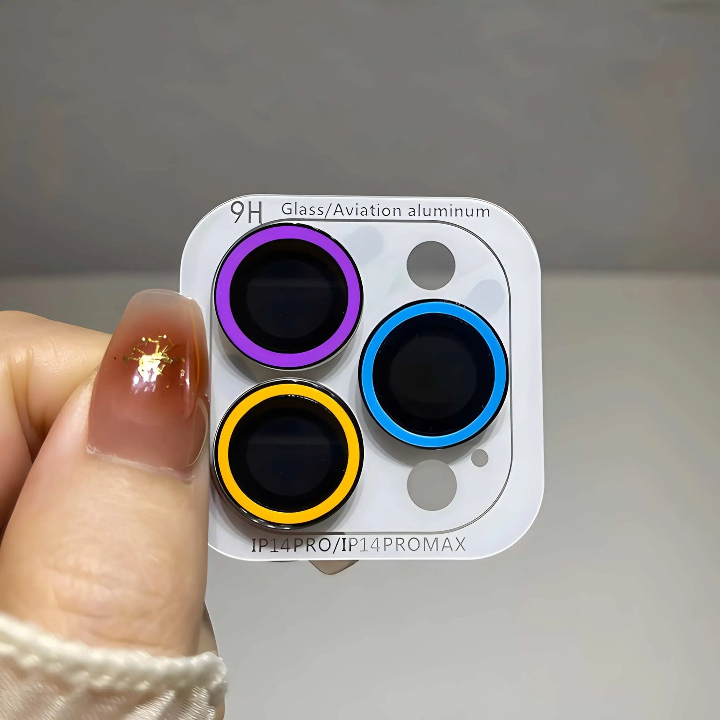 2-3Pcs Luminous Ceramic Camera Protector Film For IPhone. - Maison Novaire #