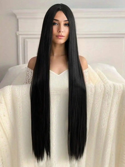 40-Inches synthetic wig. - Maison Novaire #