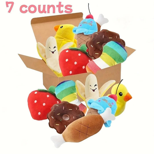 7-piece set of Puppy sound Toys. - Maison Novaire #