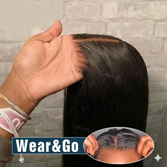 Bone Straight HD Glueless Wig – Ready to Wear - BLAKESTORE-NG