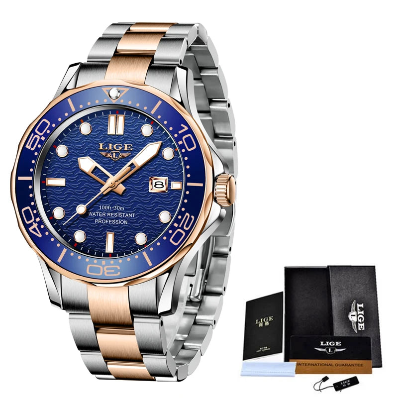 Business Mens Waterproof Watch. - Maison Novaire #