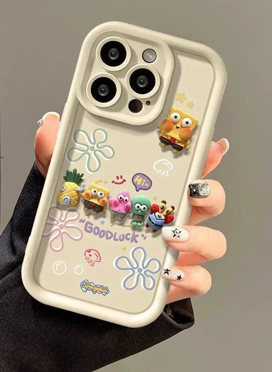 Cartoon Character Soft Phone Case. - Maison Novaire