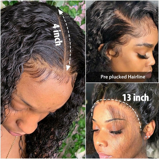 Deep Curly HD Lace Front Wig (Vietnamese) – 30–36” - BLAKESTORE-NG