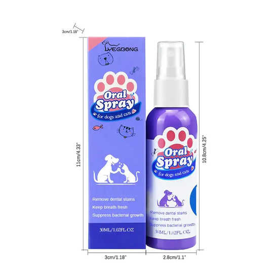 Dog Dental Spray Plaque Breath Freshener - Maison Novaire #