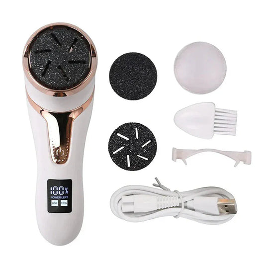 Electric Foot File – Rechargeable Callus Remover - Maison Novaire