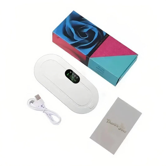 Electric Menstrual Spasm Massager Vibrator Heating Belt – Period Pain Relief - BLAKESTORE-NG