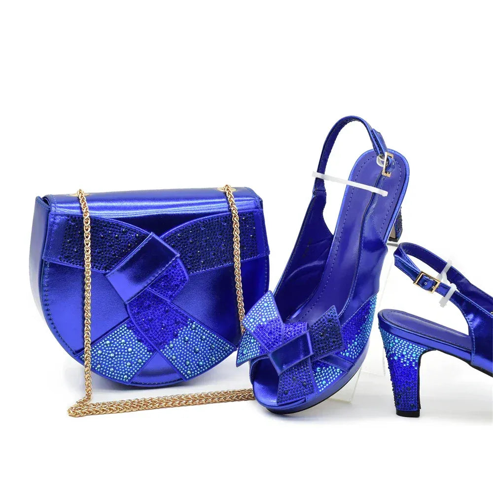 Elegant Heels Shoes and Bags Set for Every Occasion. - BLAKESTORE-NG