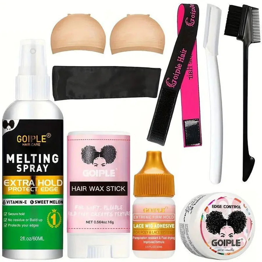 Long-Lasting Finishing Wax Stick and Edge Control Gel Kit - Maison Novaire #