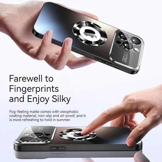 Luxury Glass Camera Lens Protection Case For iPhone. - Maison Novaire