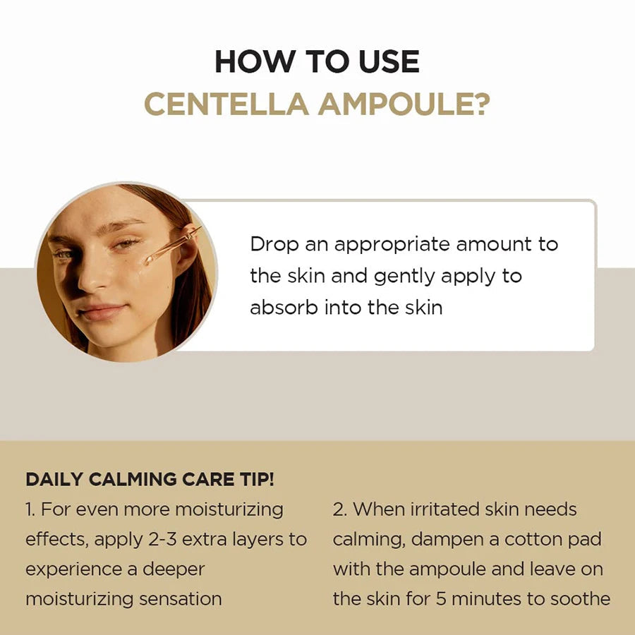 Madagascar Centella Asiatica Ampoule Facial Serum. - Maison Novaire #