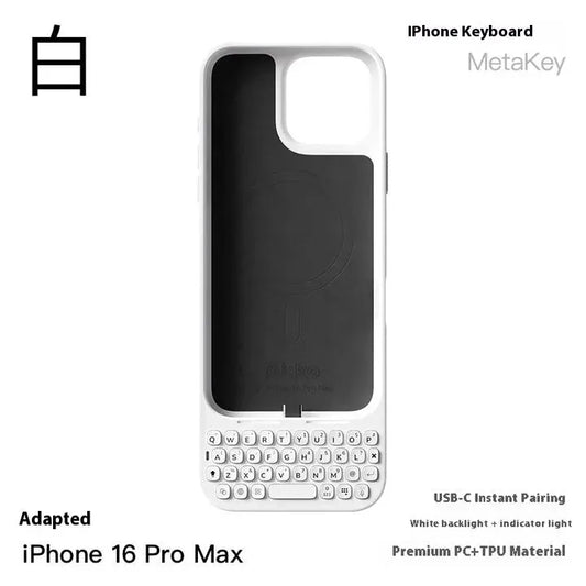 Magnetic Keyboard Case for IPhone 17 Pro max - BLAKESTORE-NG