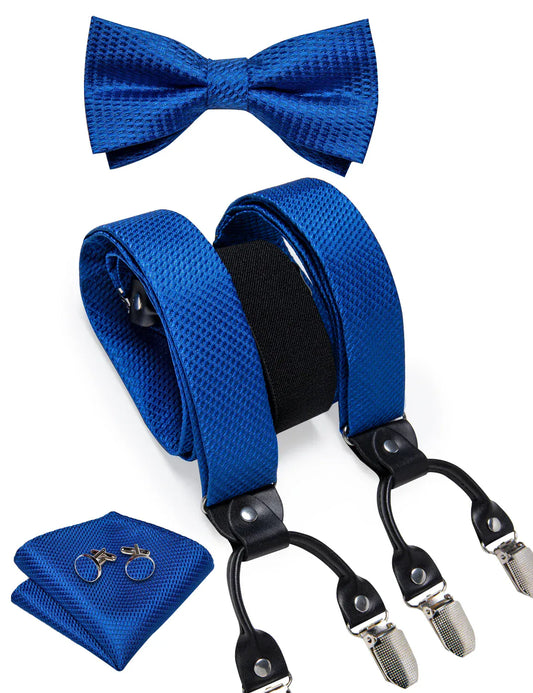 Men's Silk Suspenders Set - Maison Novaire