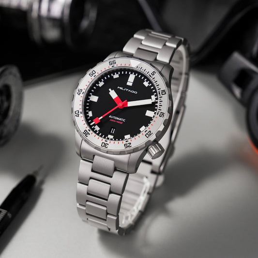 Militado ML20 Automatic Mechanical Watch | 39mm Luxury 200M Dive Watch - Maison Novaire