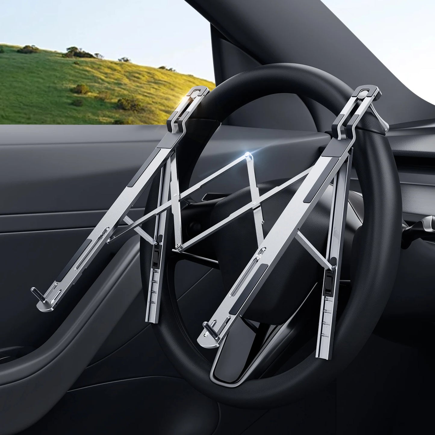 Eary Foldable Car Laptop Mount Stand