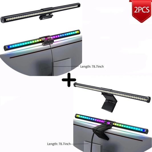 44cm RGB Monitor Light Bar – Gaming Desk Atmosphere Lamp