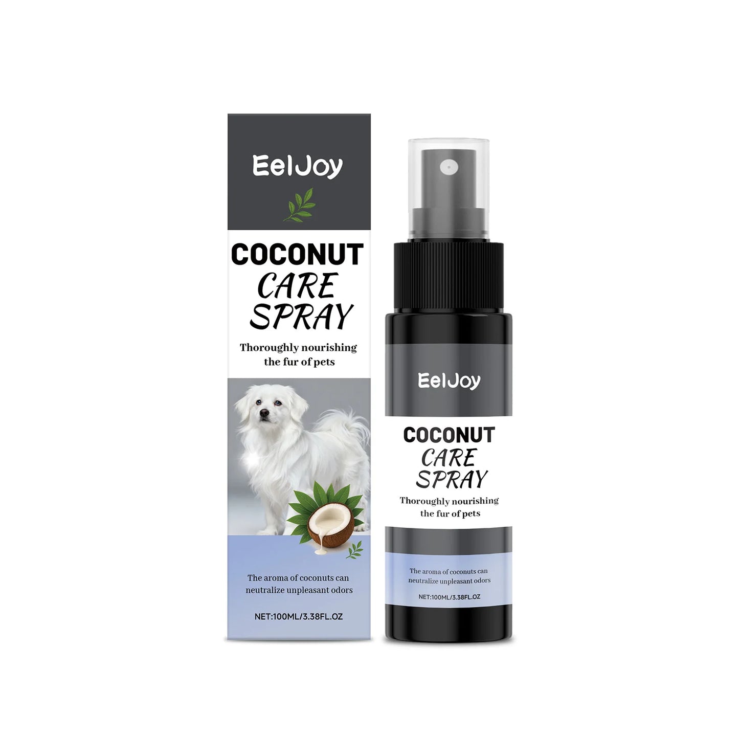 Pet Coconut Care Fur & Odor Control Grooming Spray