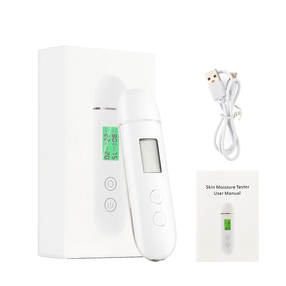 8-in-1 Skin Health Analyzer: Moisture, Elasticity & Age Detector - BLAKESTORE-NG