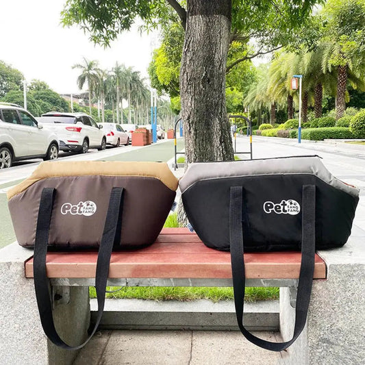 Soft sided Adjustable Pet Bag. - Maison Novaire