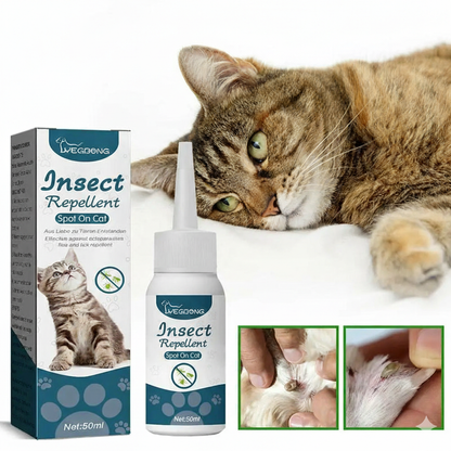 1/3/5pc Pet Flea Killer Drops – Anti-Flea, Tick & Mite Treatment - BLAKESTORE-NG