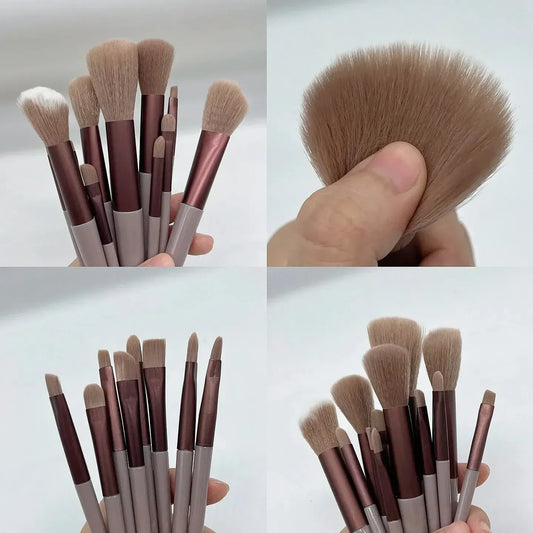 13 PCS Makeup Brushes Set for Women. - Maison Novaire #