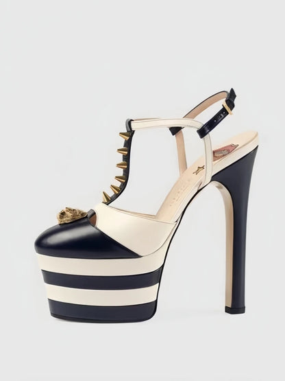 16cm High Heel Sandals | Sexy Nightclub Runway Party Shoes - Maison Novaire #