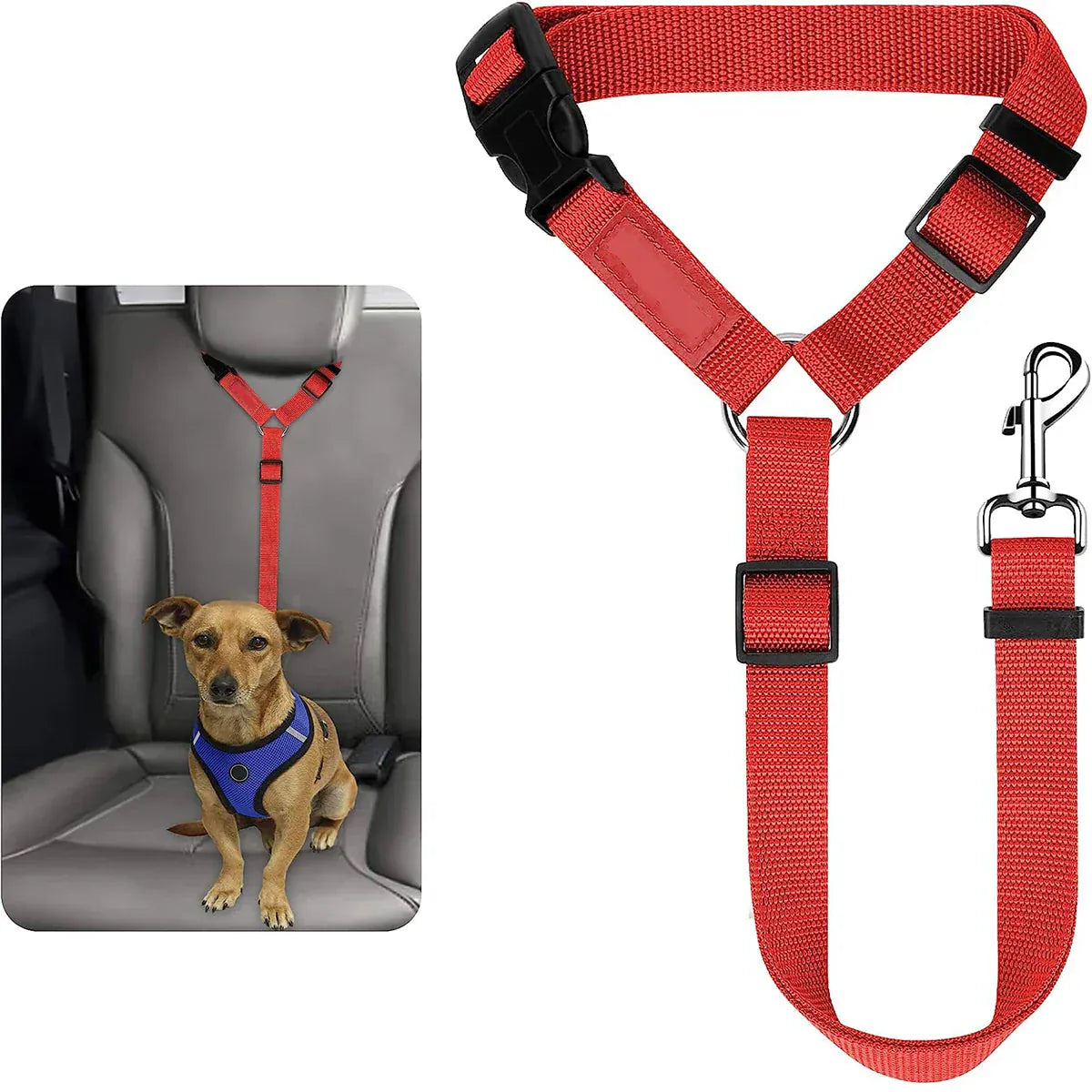 1pc Dog And Cat Car Seat Belt - Maison Novaire #