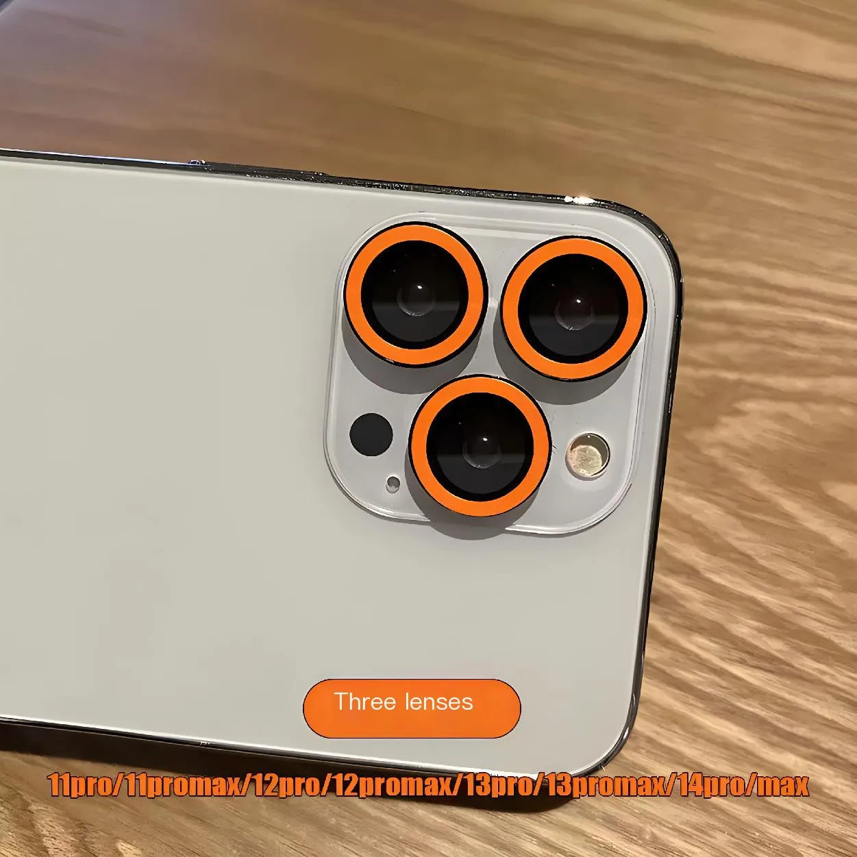 2-3Pcs Luminous Ceramic Camera Protector Film For IPhone. - Maison Novaire #