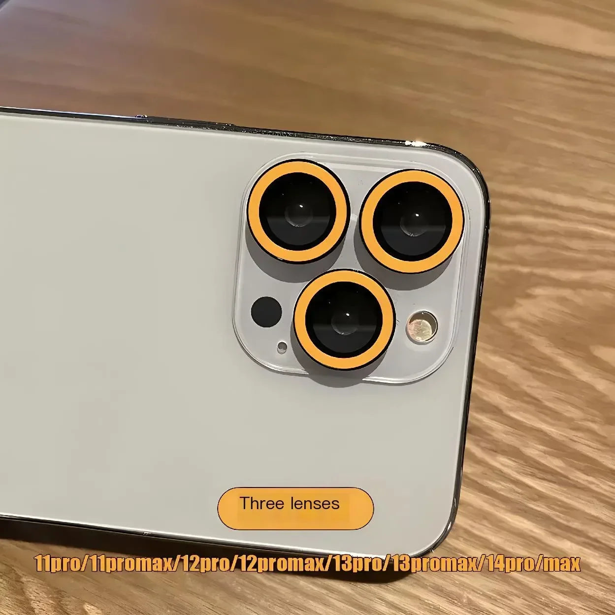 2-3Pcs Luminous Ceramic Camera Protector Film For IPhone. - Maison Novaire #