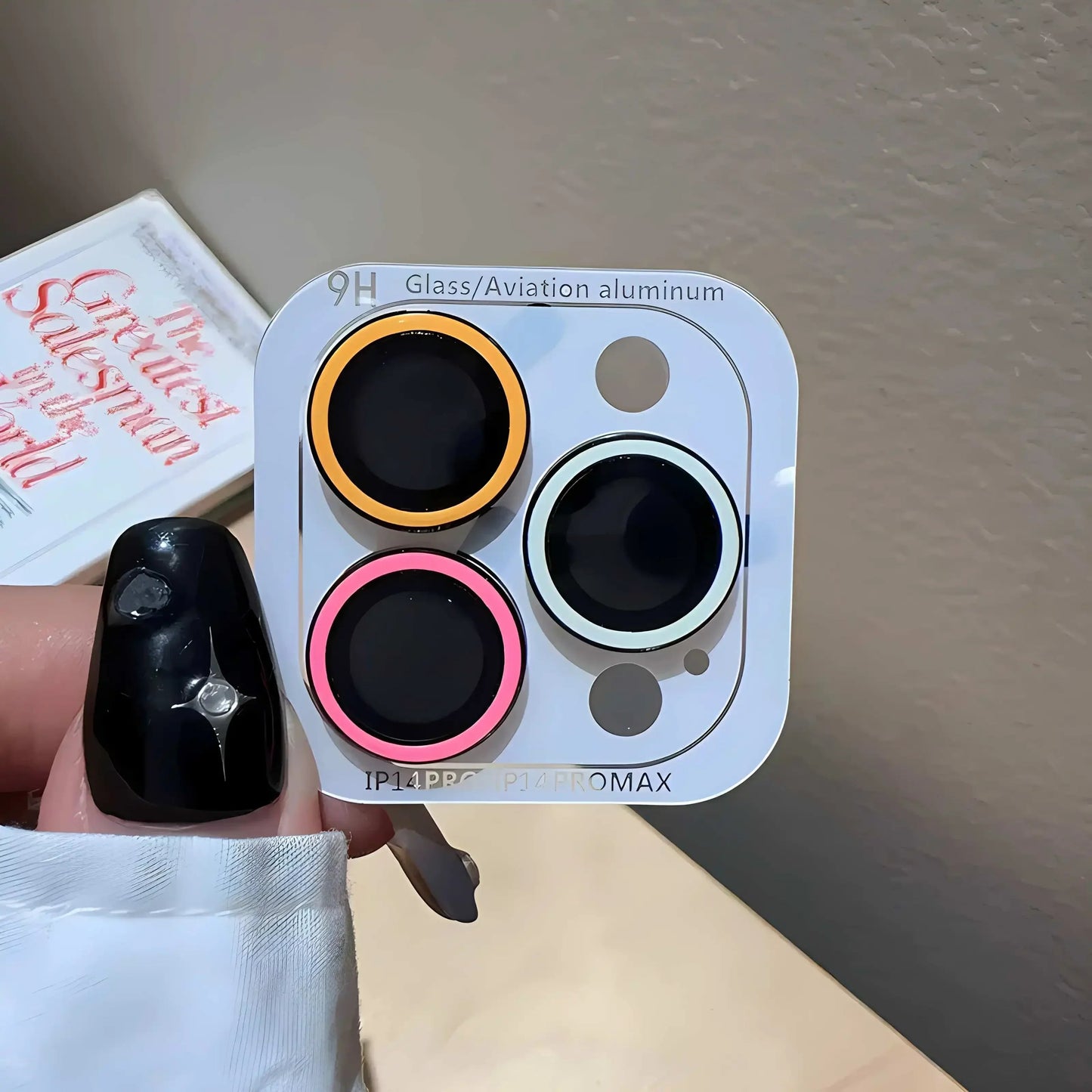 2-3Pcs Luminous Ceramic Camera Protector Film For IPhone. - Maison Novaire #