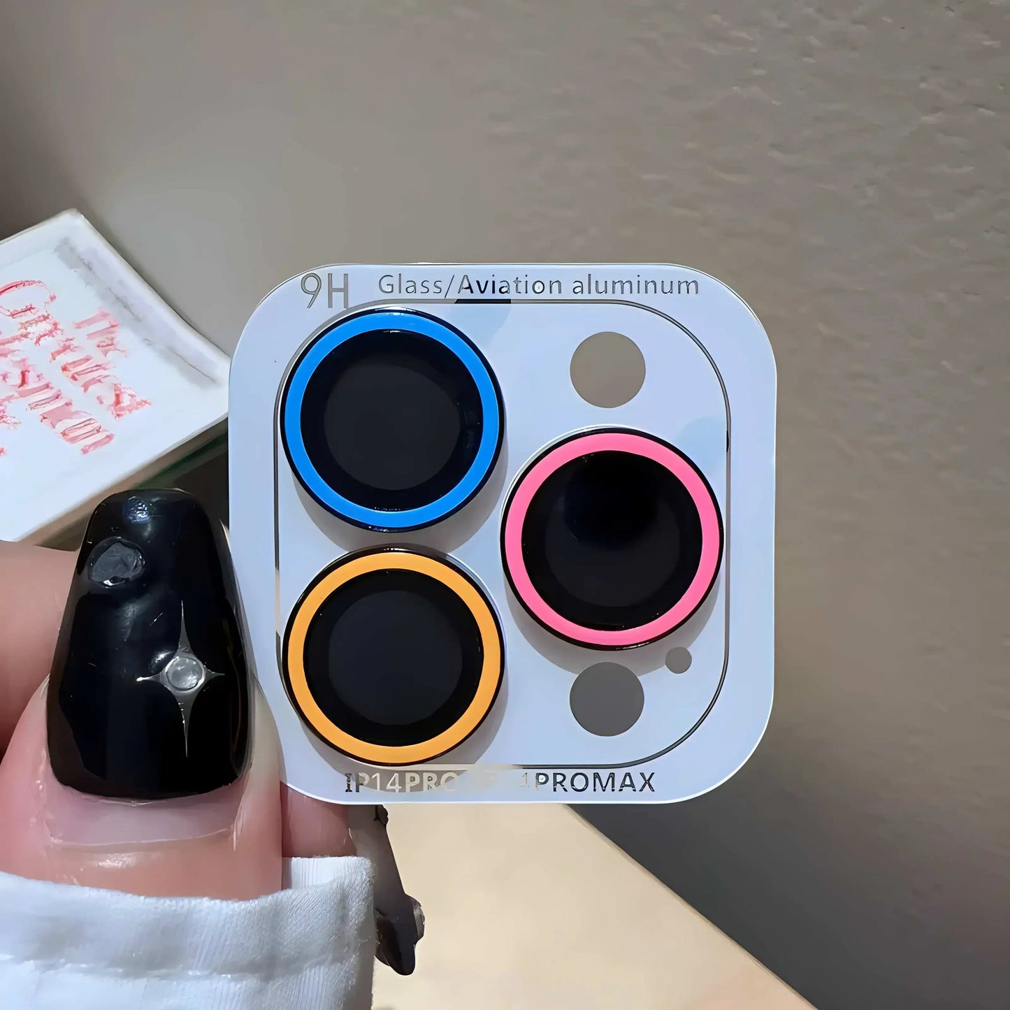 2-3Pcs Luminous Ceramic Camera Protector Film For IPhone. - Maison Novaire #