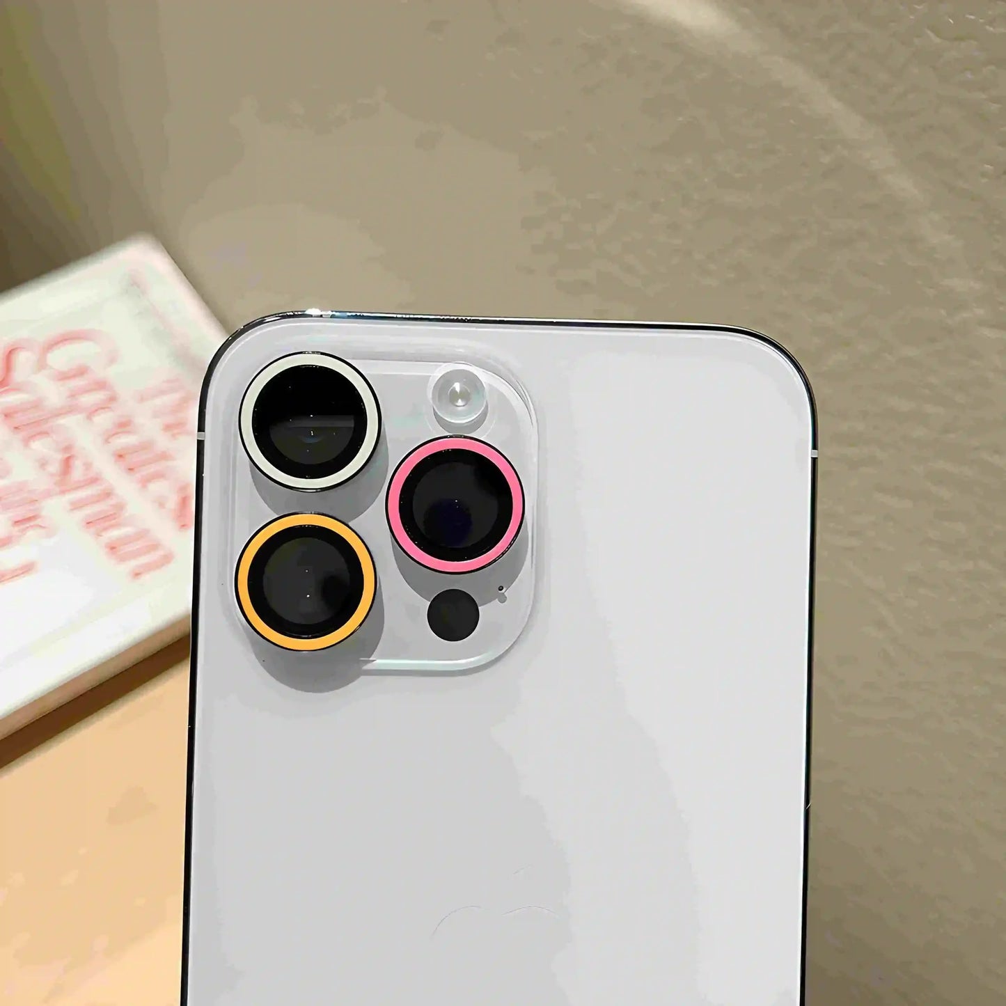 2-3Pcs Luminous Ceramic Camera Protector Film For IPhone. - Maison Novaire #