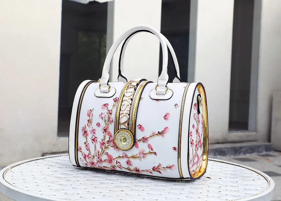 2026 Geometric Pattern Tote | Women's Large-Capacity Pillow Bag - Maison Novaire #