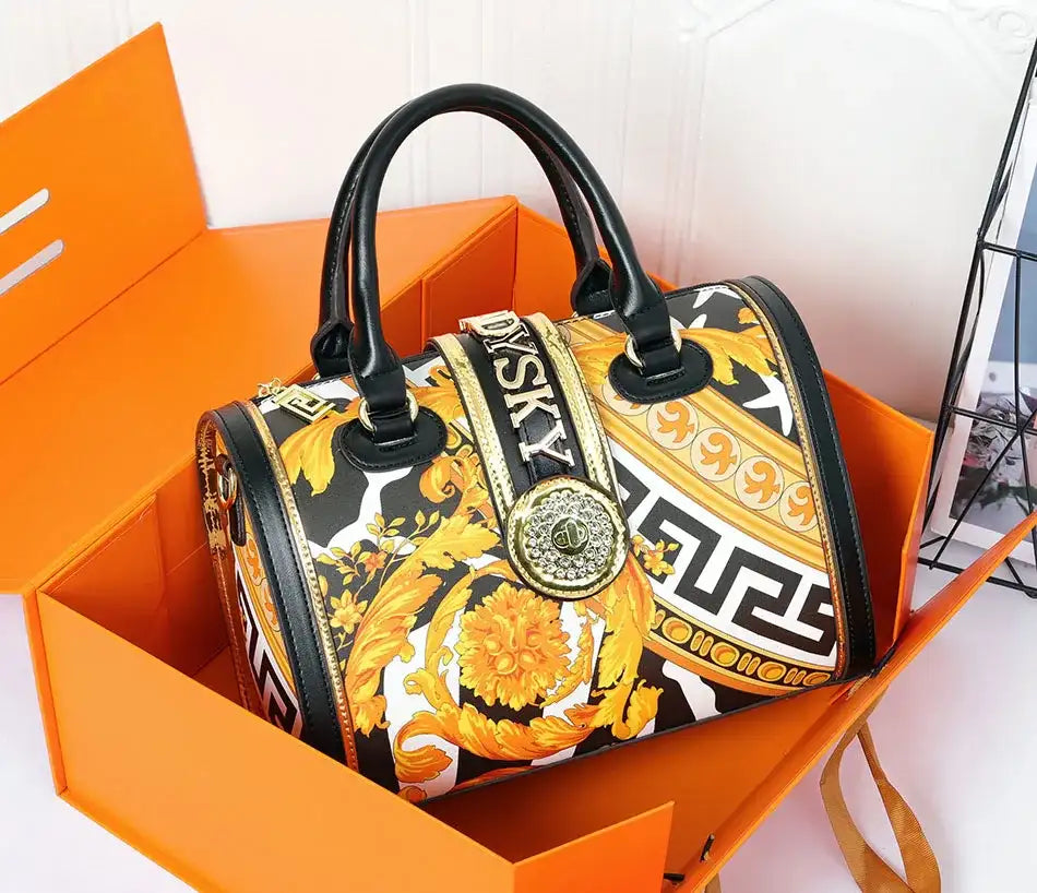 2026 Geometric Pattern Tote | Women's Large-Capacity Pillow Bag - Maison Novaire #