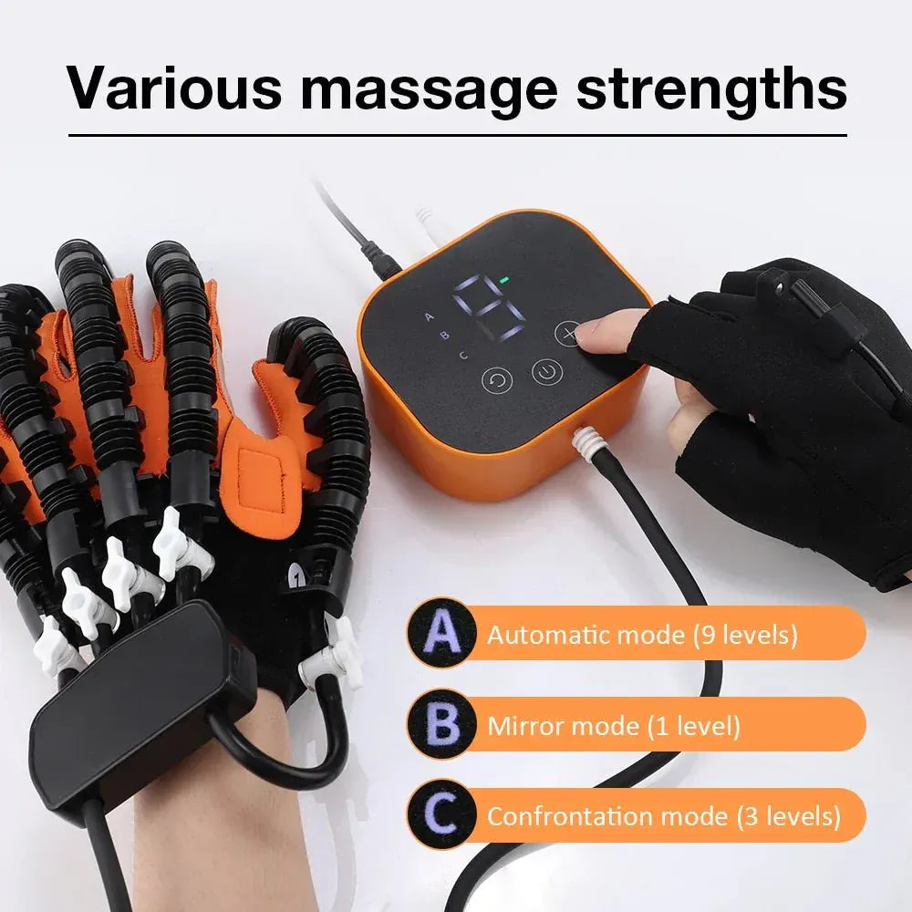 3-Mode Hand Rehab Glove – Stroke Recovery & Finger Training - Maison Novaire #