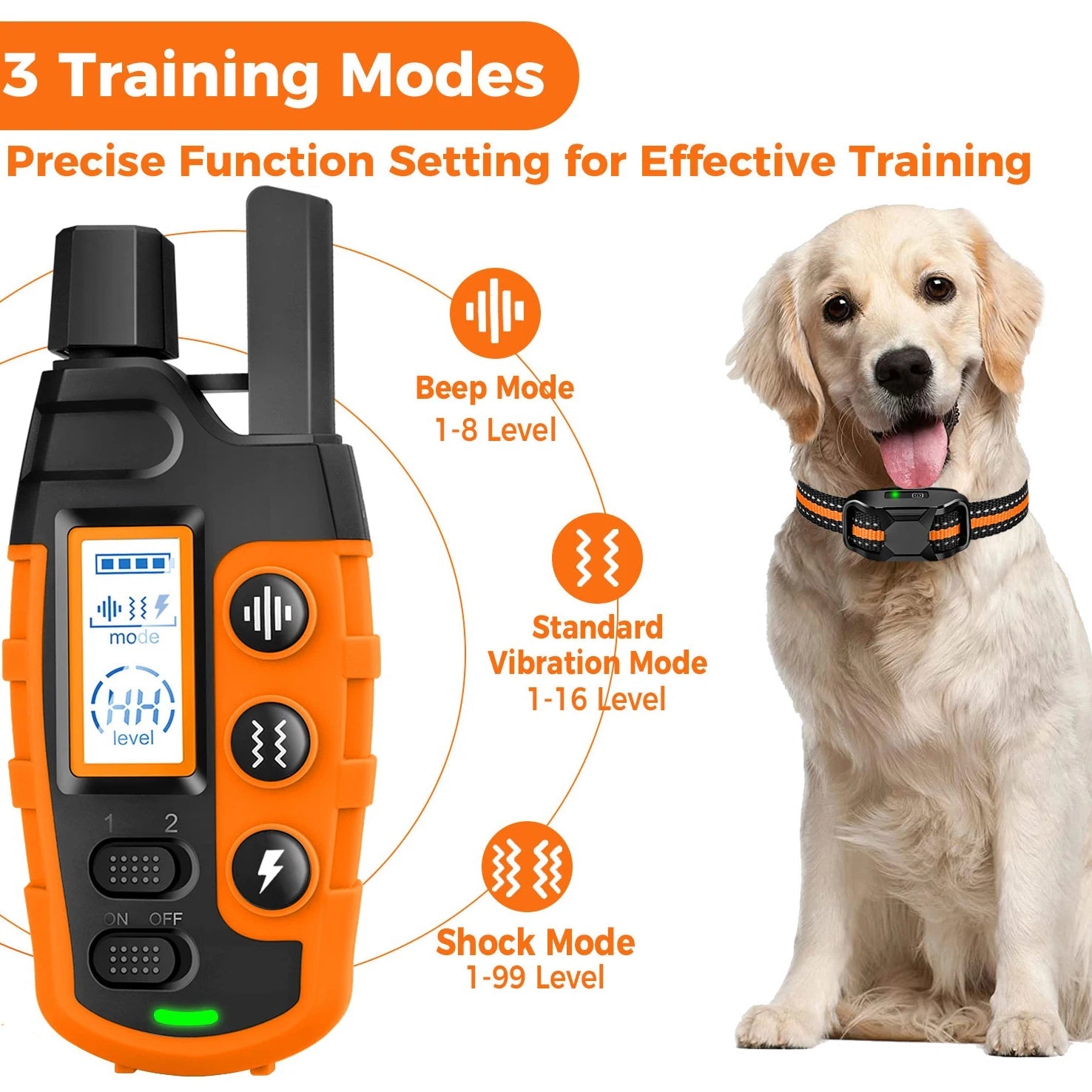 3300Ft Electric Dog Training Collar Remote Control. - Maison Novaire #