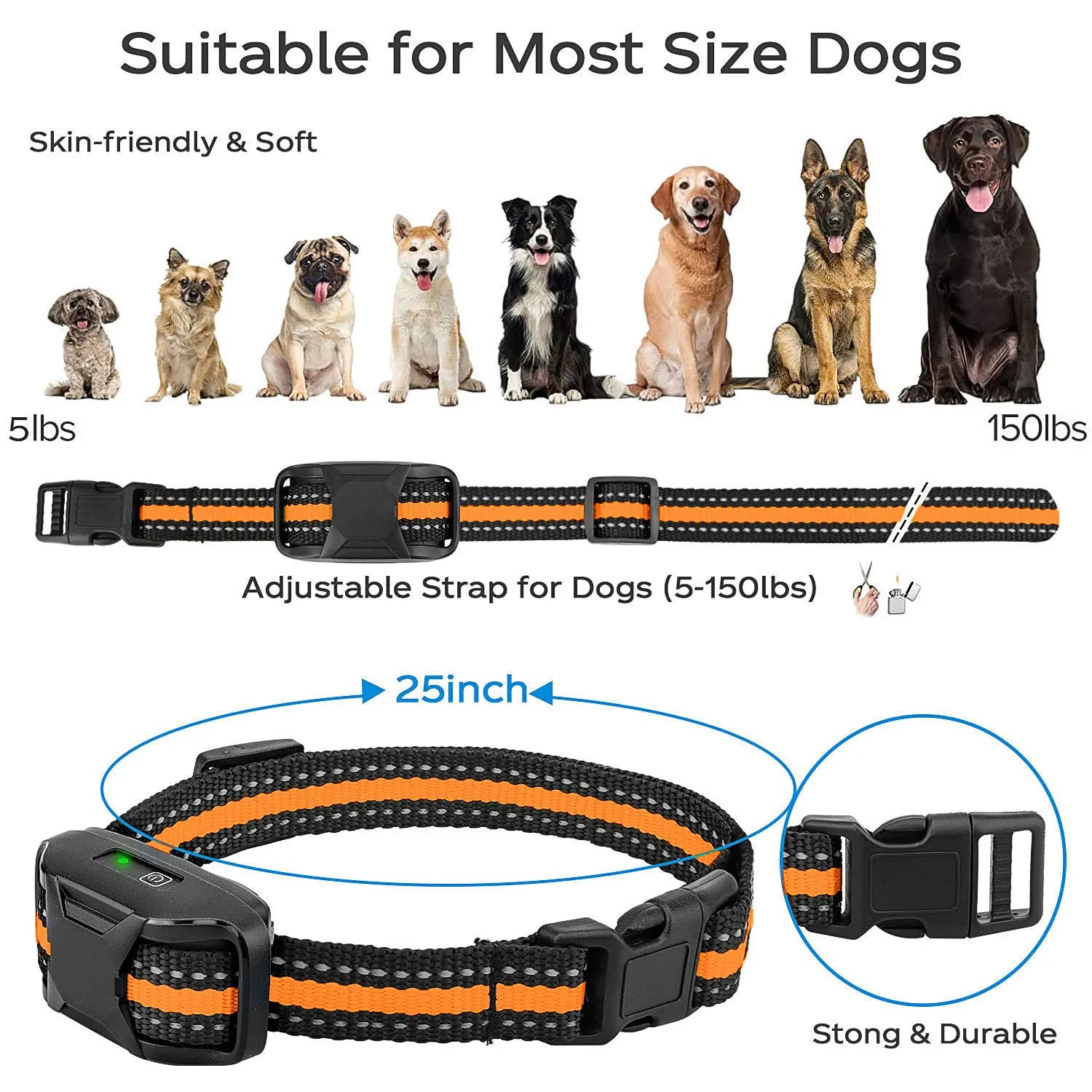 3300Ft Electric Dog Training Collar Remote Control. - Maison Novaire #