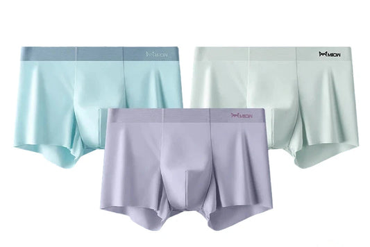 3Pcs Ice Silk Boxer Briefs - Maison Novaire #