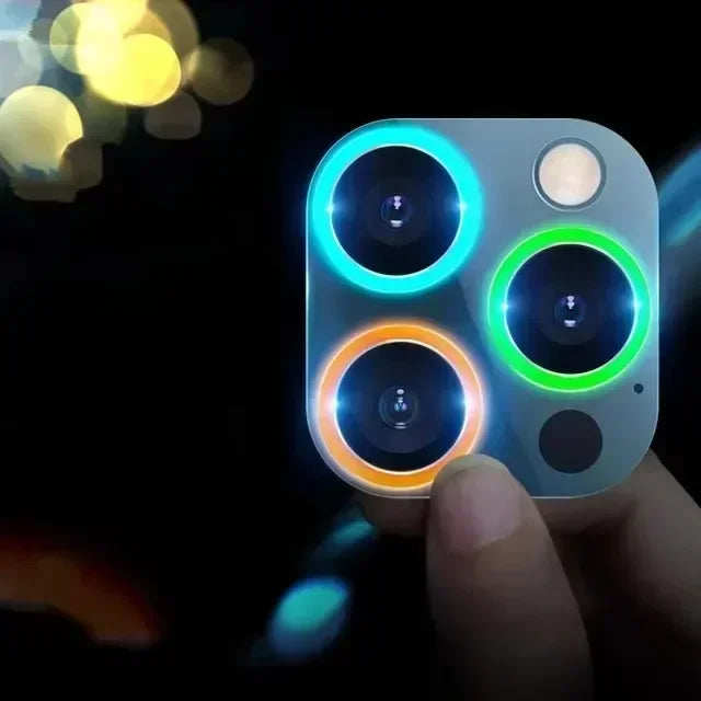 3Pcs Metal Lens Protector Glass for IPhone. - Maison Novaire