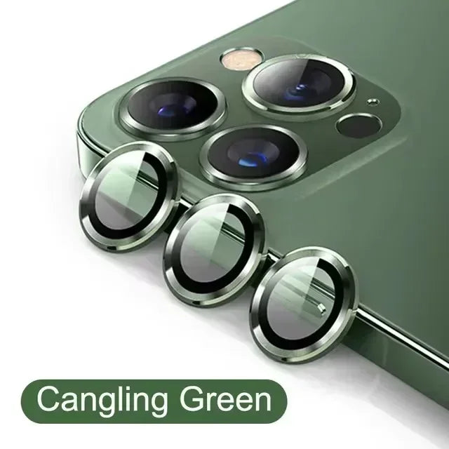 3Pcs Metal Lens Protector Glass for IPhone. - Maison Novaire