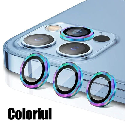 3Pcs Metal Lens Protector Glass for IPhone. - Maison Novaire