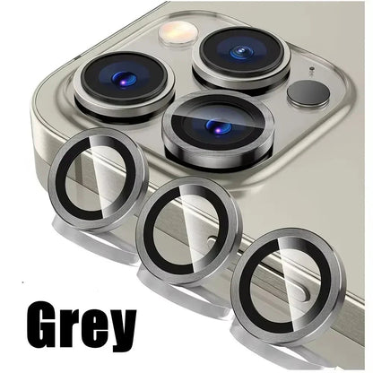3Pcs Metal Lens Protector Glass for IPhone. - Maison Novaire