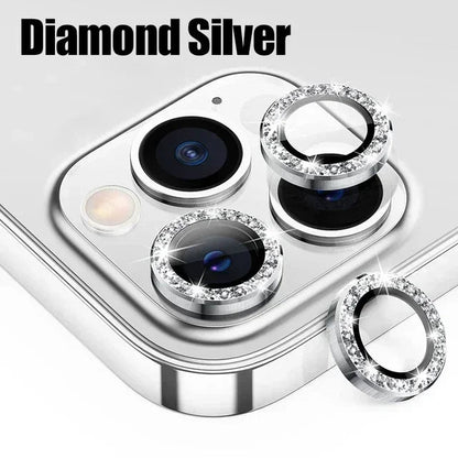3Pcs Metal Lens Protector Glass for IPhone. - Maison Novaire