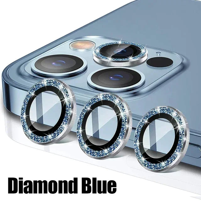3Pcs Metal Lens Protector Glass for IPhone. - Maison Novaire
