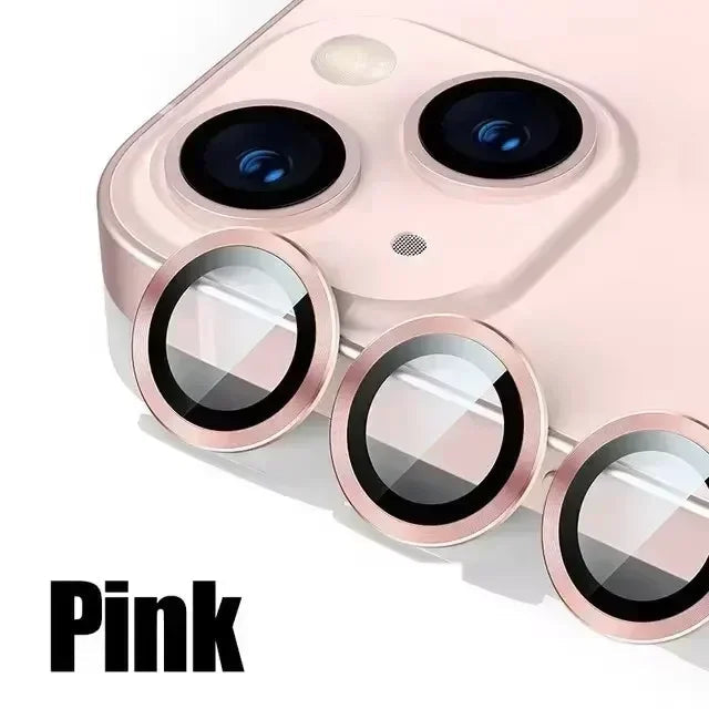 3Pcs Metal Lens Protector Glass for IPhone. - Maison Novaire