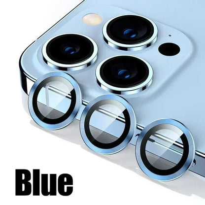 3Pcs Metal Lens Protector Glass for IPhone. - Maison Novaire