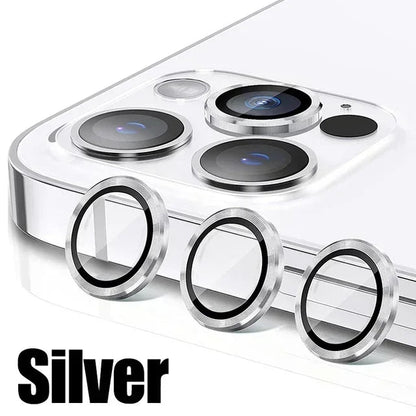 3Pcs Metal Lens Protector Glass for IPhone. - Maison Novaire