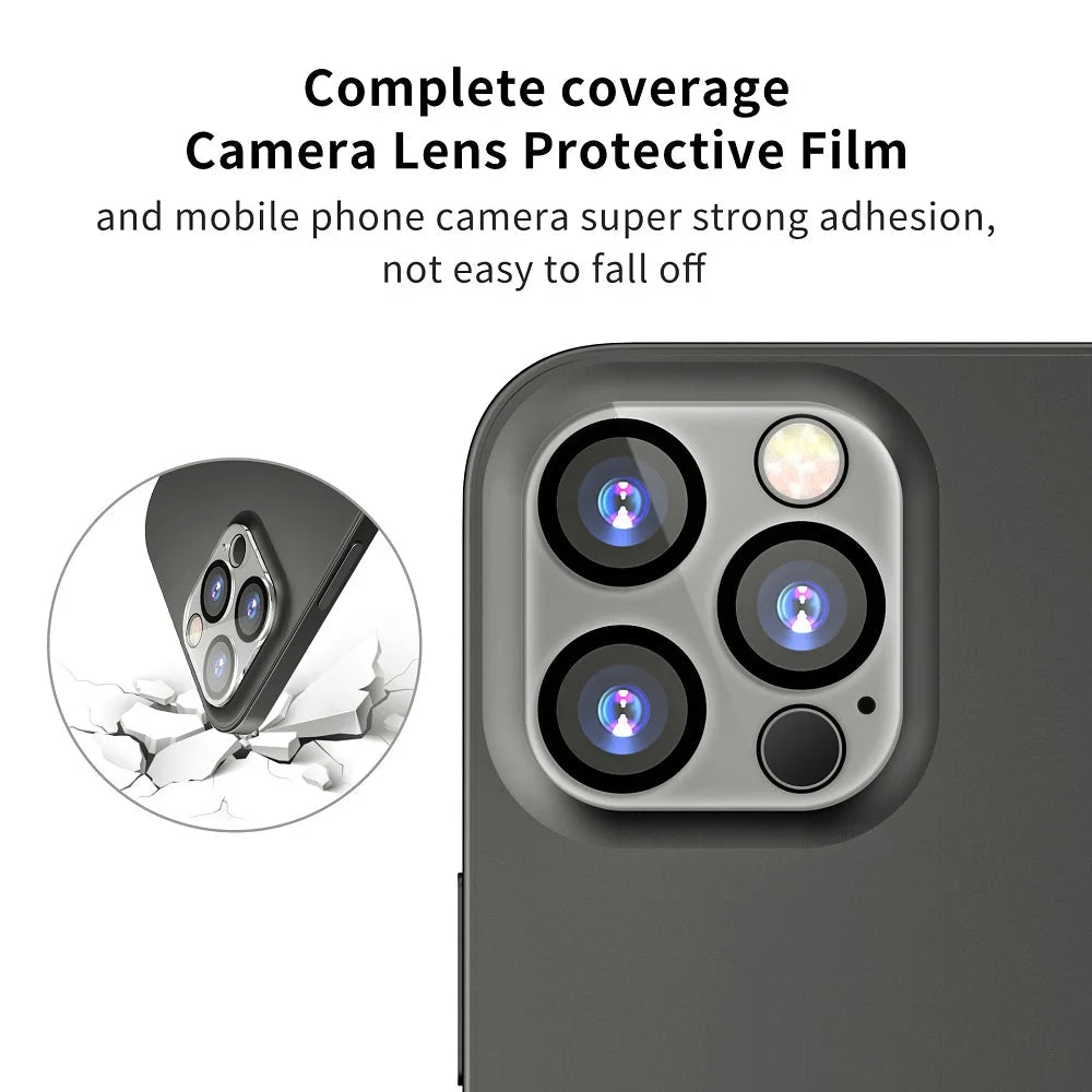 3pcs Camera Lens Protector For iPhone. - Maison Novaire #