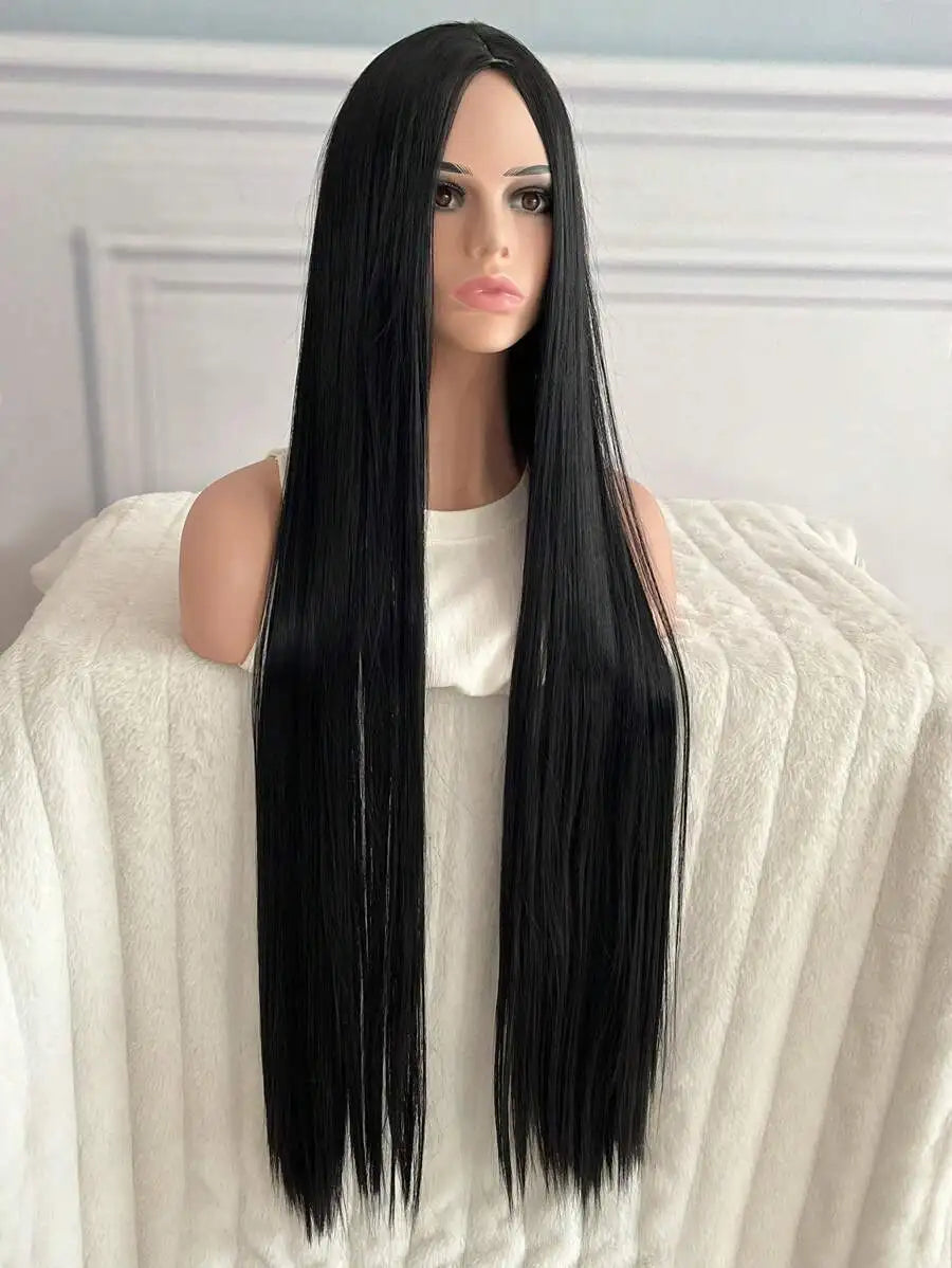 40-Inches synthetic wig. - Maison Novaire