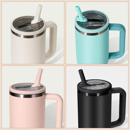 40oz Flip Straw Leak Proof Lid for Stanley H2.0 Quencher. - Maison Novaire #