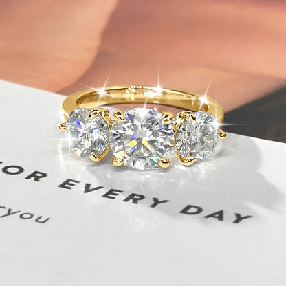 4CT Moissanite Ring - Maison Novaire #